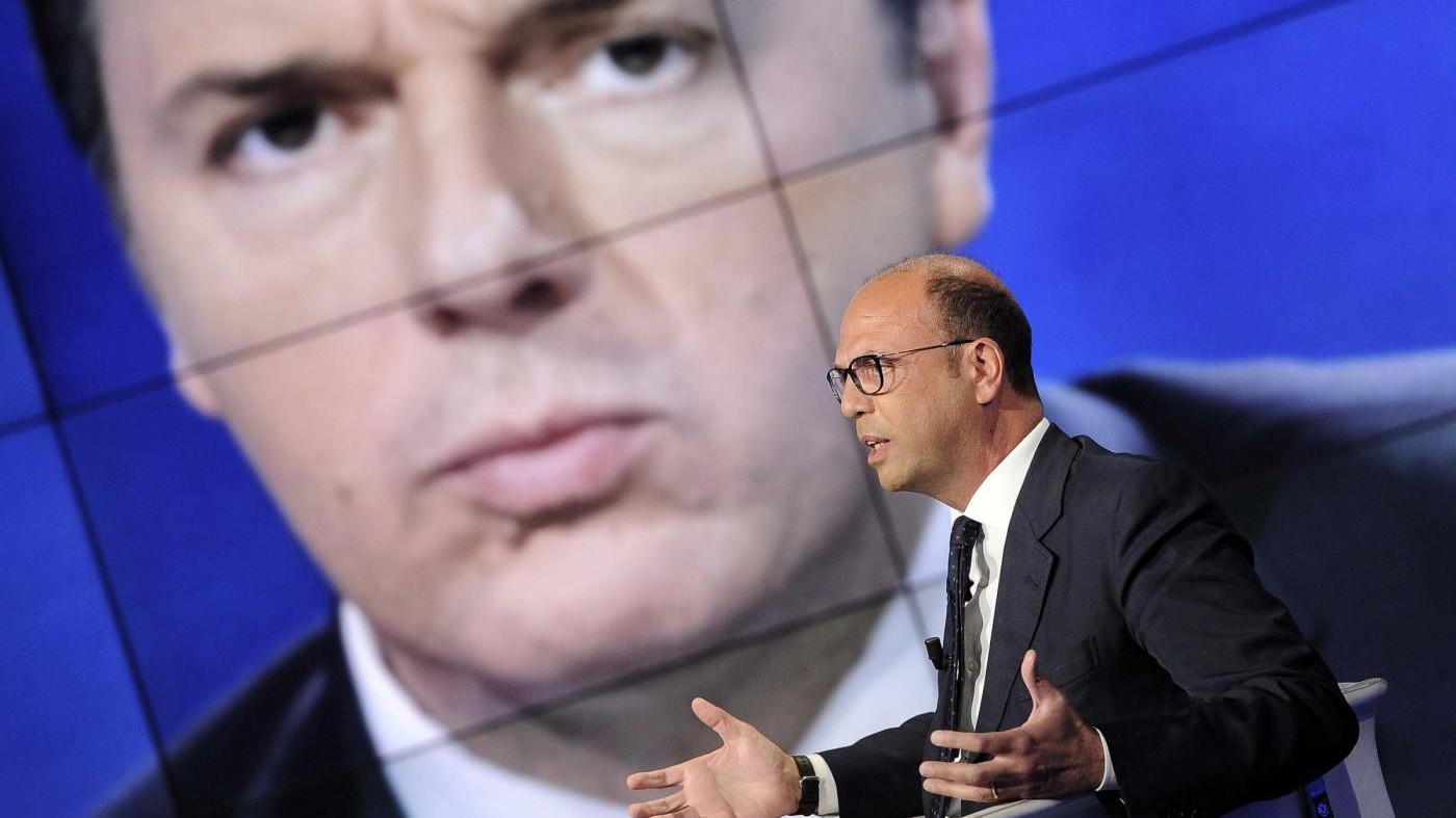 Alfano: Sosteniamo il governo, ma non ci sentiamo alleati del Pd