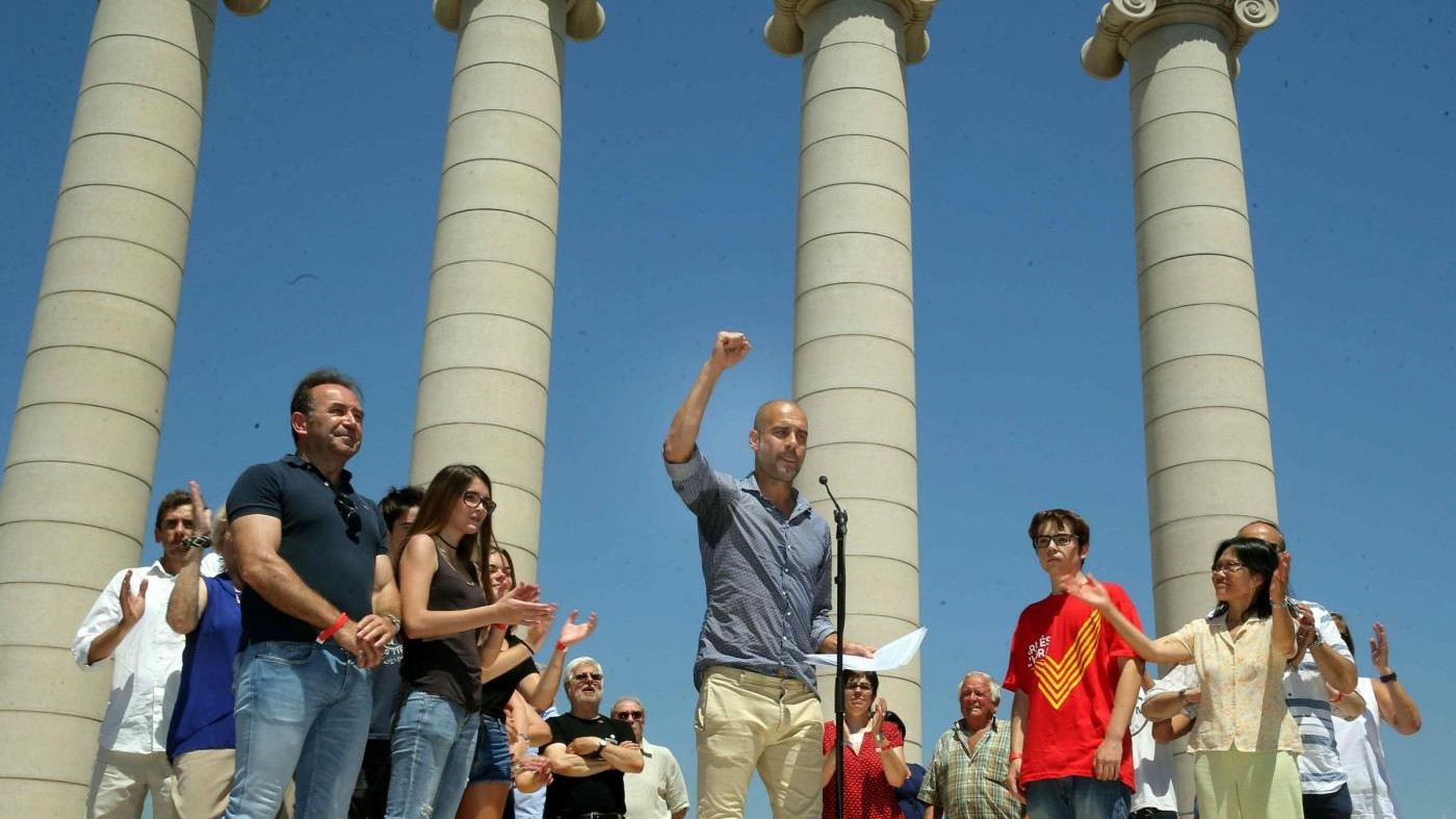 Catalogna, Guardiola: Voteremo comunque, non c’è altra via d’uscita