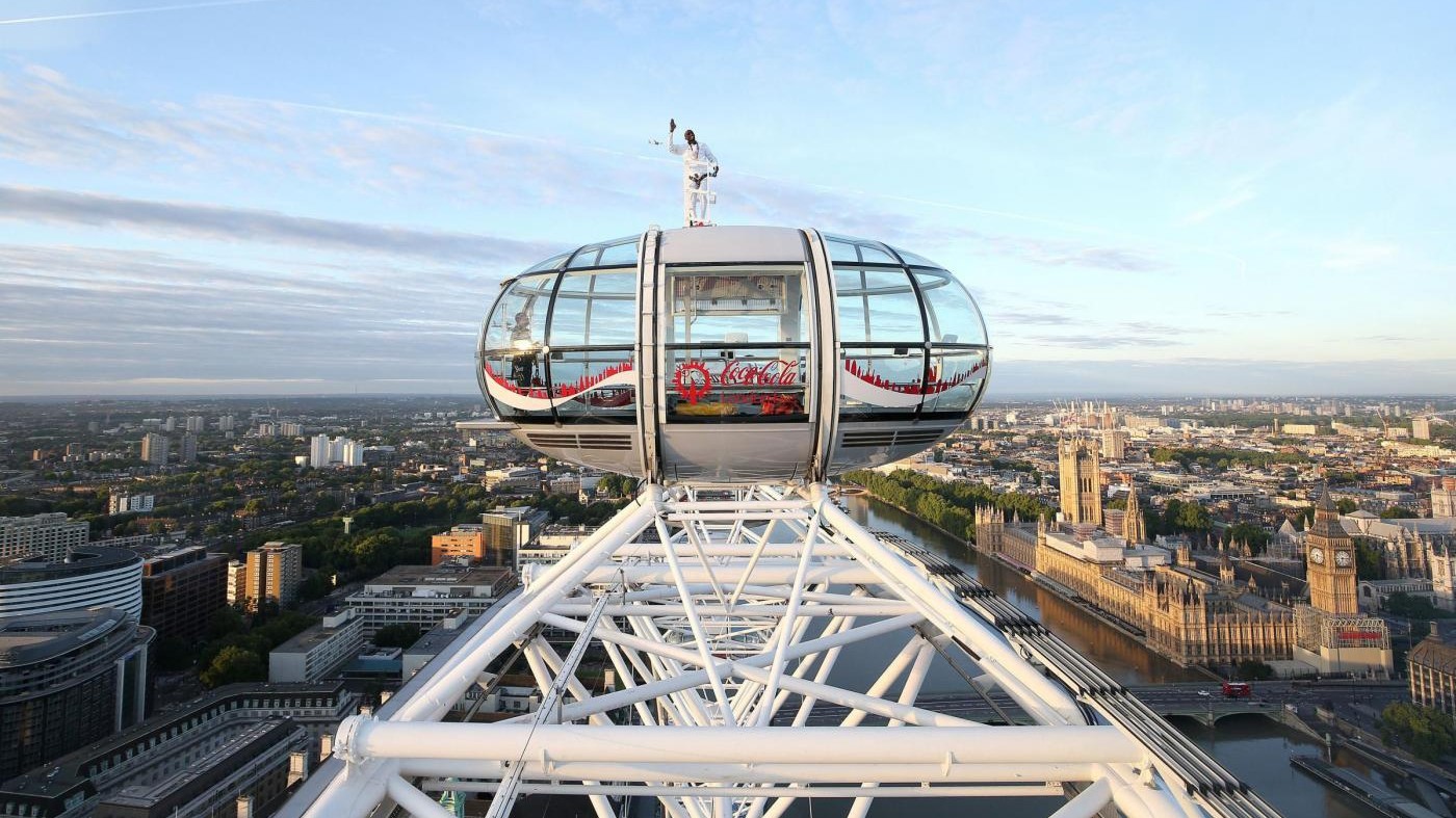 FOTO Atletica, Mo Farah si ritira: saluto finale in cima al London Eye