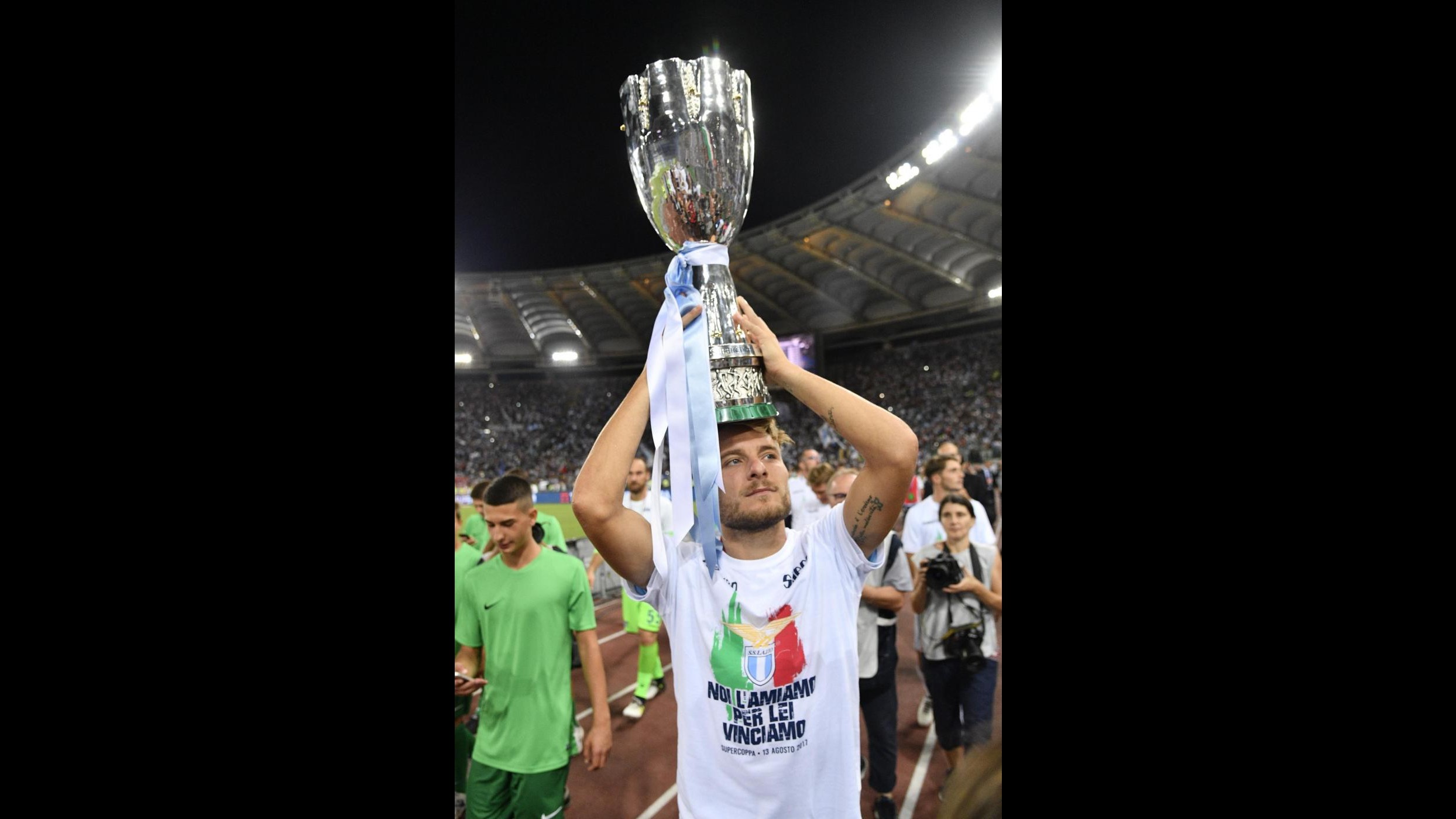 FOTO Supercoppa 2017, la vittoria della Lazio