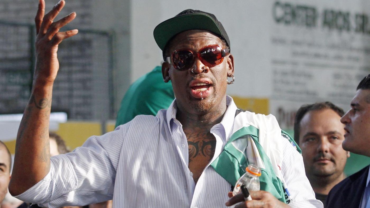 Ex campione Nba Rodman in Nord Corea. E Kim libera studente Usa