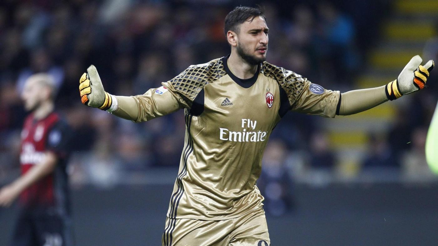 Donnarumma: per i boomaker un anno in tribuna al Milan è dato a 3,50