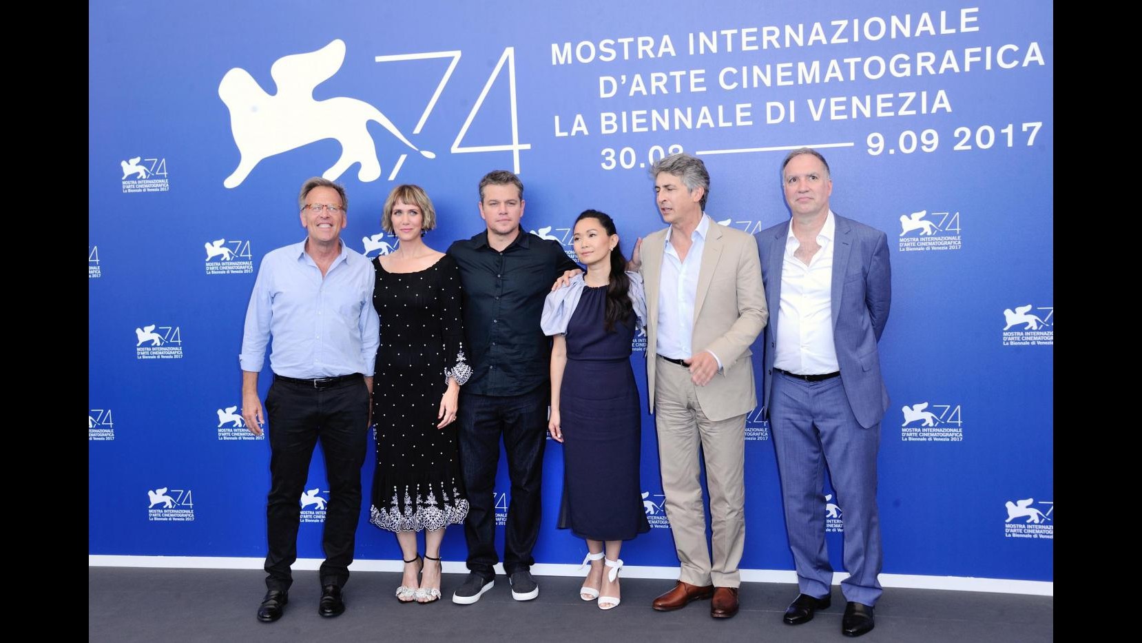 Downsizing apre Venezia 74. Matt Damon: Lancia messaggio di speranza