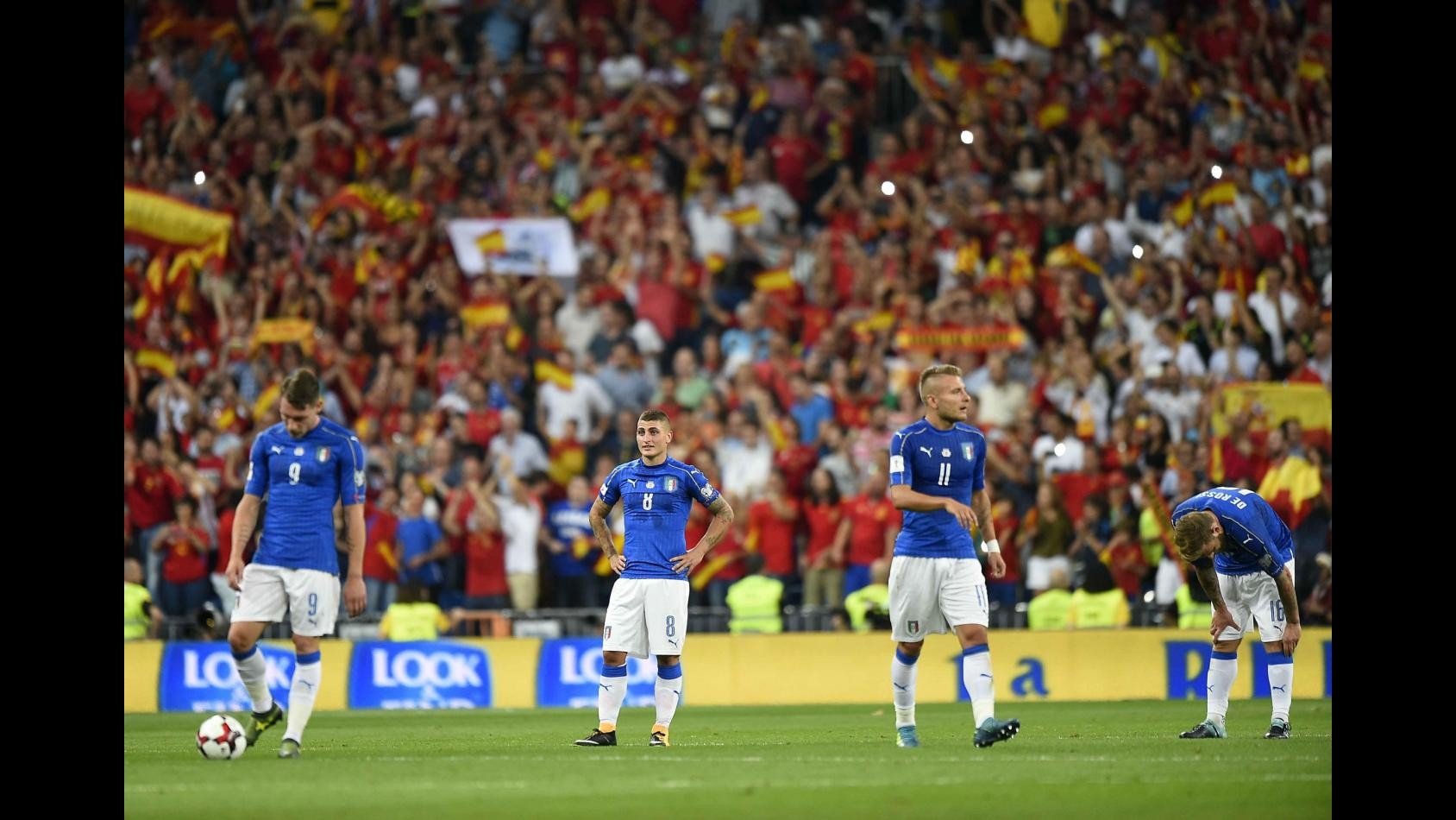 Mondiali 2018, Spagna-italia: la partita per immagini