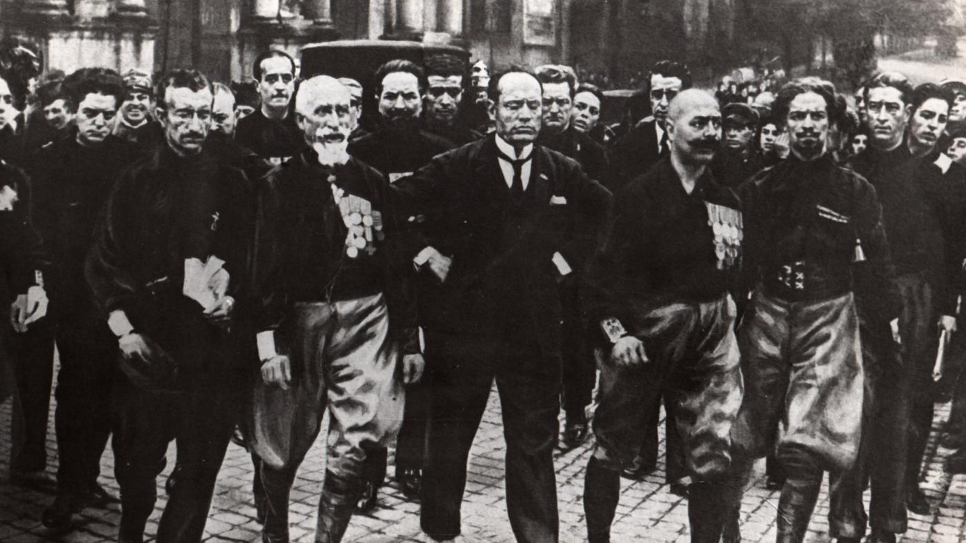 Ottobre 1922, gli squadristi marciano su Roma