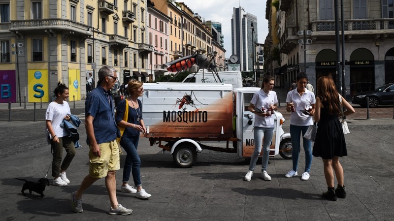 Discovery Channel, le zanzare di ‘Mosquito’ invadono Milano