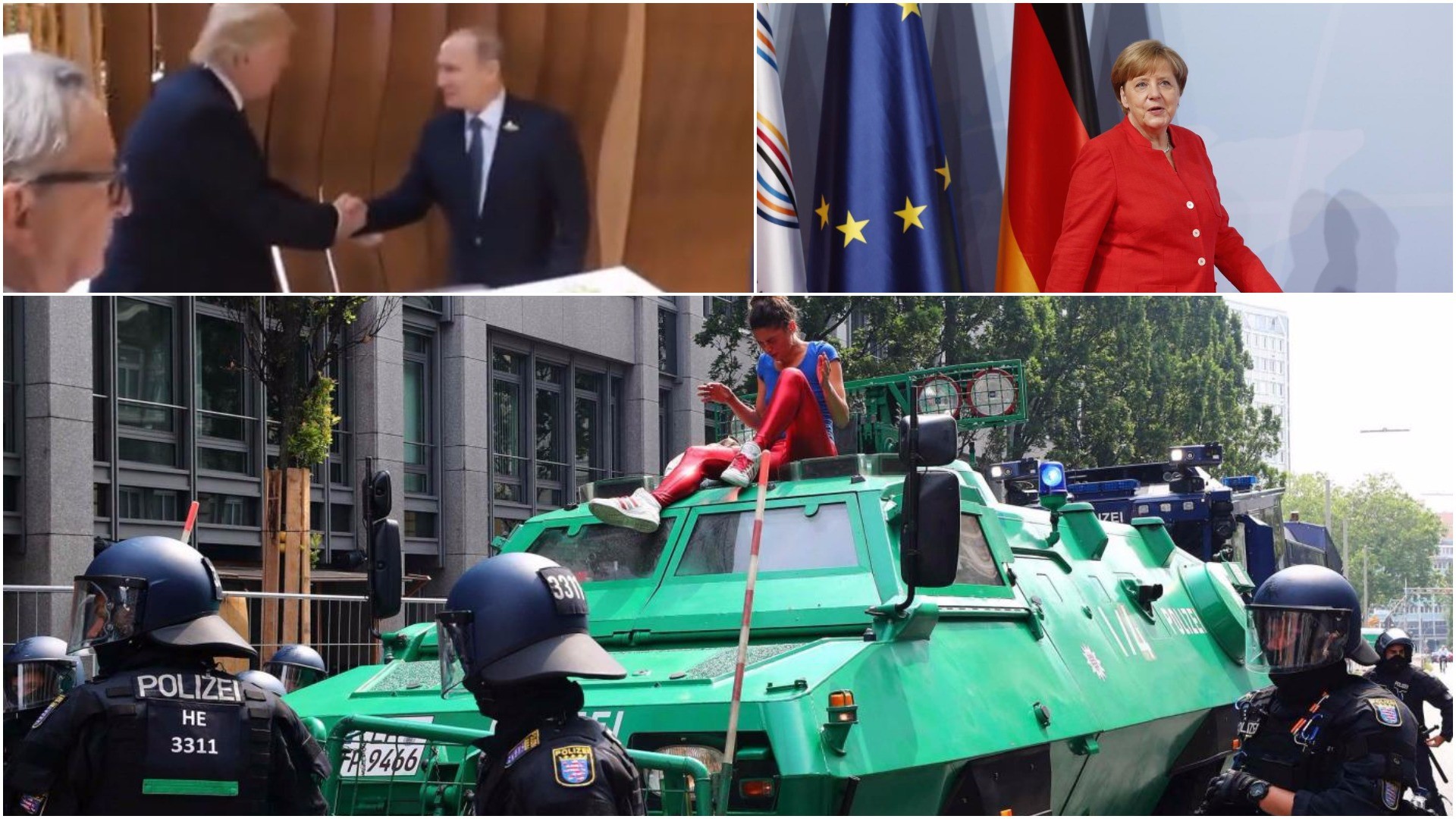 G20, scontri e feriti ad Amburgo. Primo faccia a faccia Trump-Putin