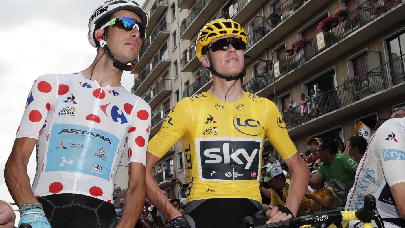 Tour, Froome: Contatto con Aru? Un errore mi sono scusato subito