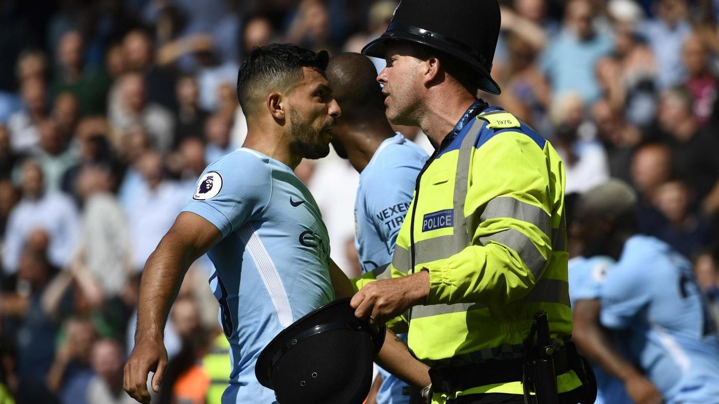 ManCity, steward accusa Aguero: Mi ha colpito. Indaga la polizia