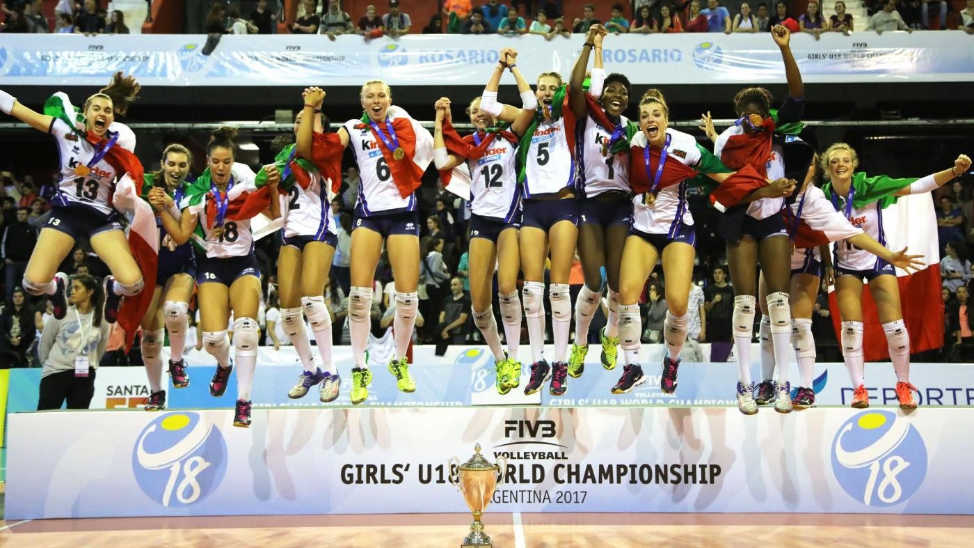 Volley, azzurrine campionesse del mondo under 18