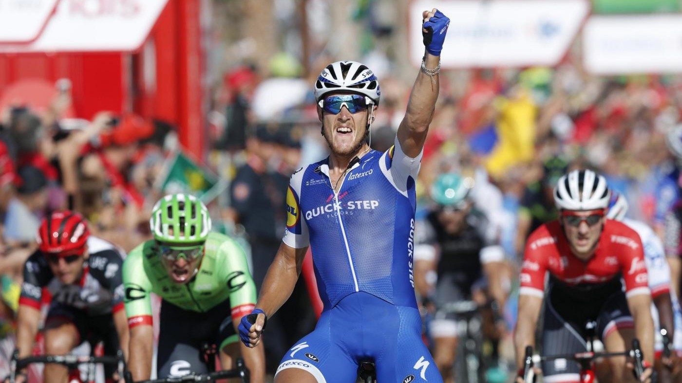 Vuelta, Trentin conquista la seconda vittoria di tappa