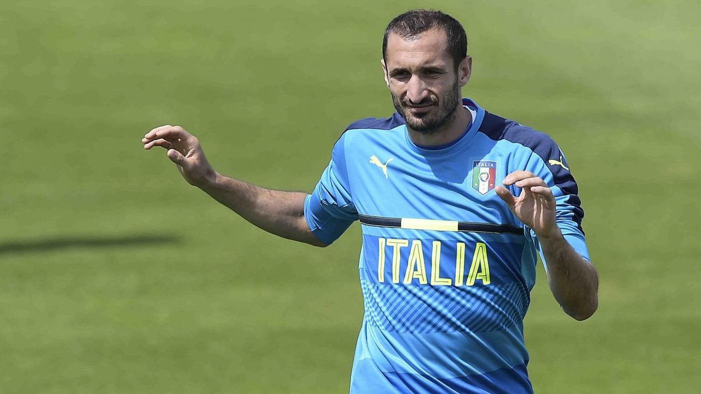 Italia, infortunio al polpaccio per Chiellini: salta Spagna e Israele