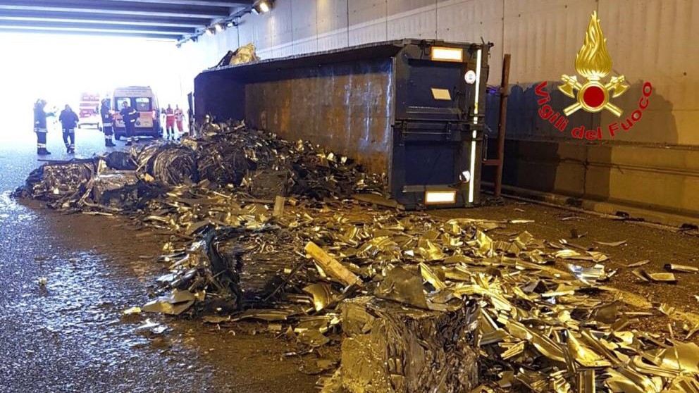 Veneto, un morto e 2 feriti in un incidente stradale sulla A4