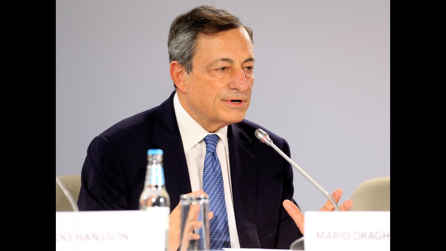 Draghi: “Eurozona ha ancora bisogno di sostegno monetario”