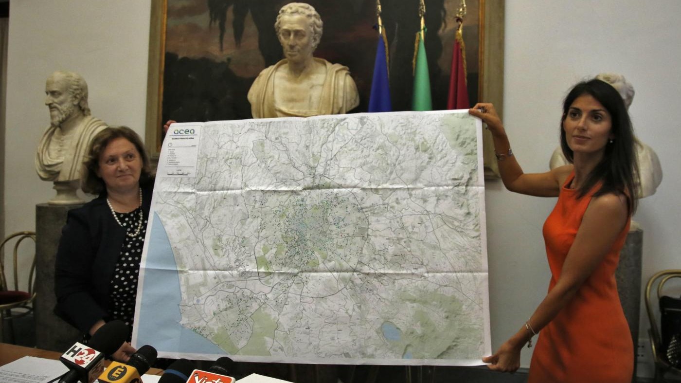 Siccità, Raggi: Diminuiti sprechi, risanamento senza precedenti