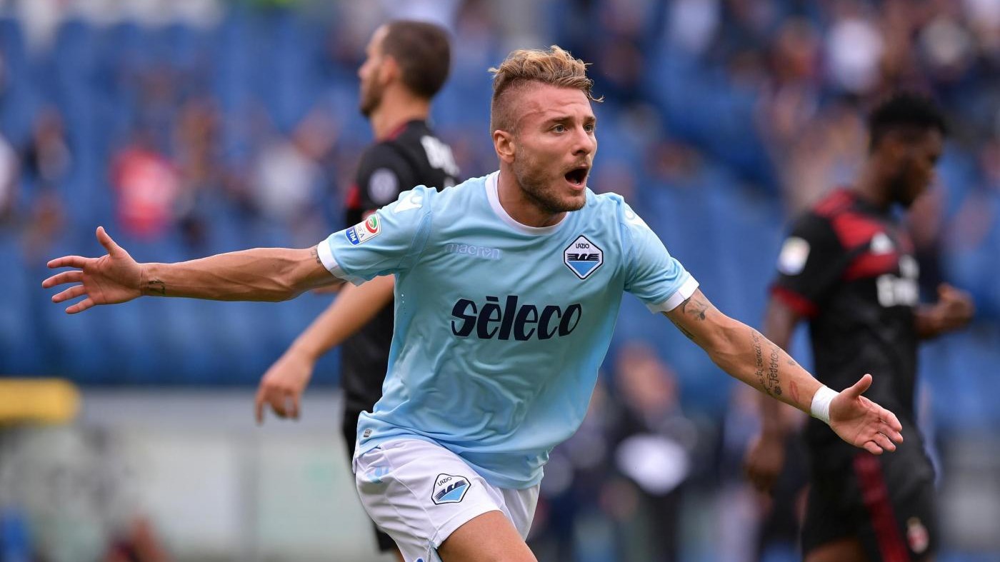 Ciclone Ciro si abbatte sul Milan, Lazio trionfa 4-1