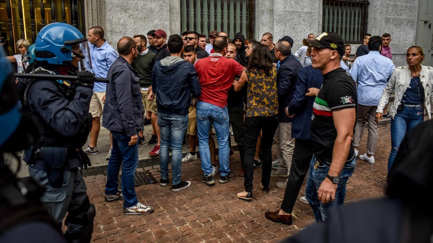 Roma, scontri tra CasaPound e antifascisti al Tiburtino III