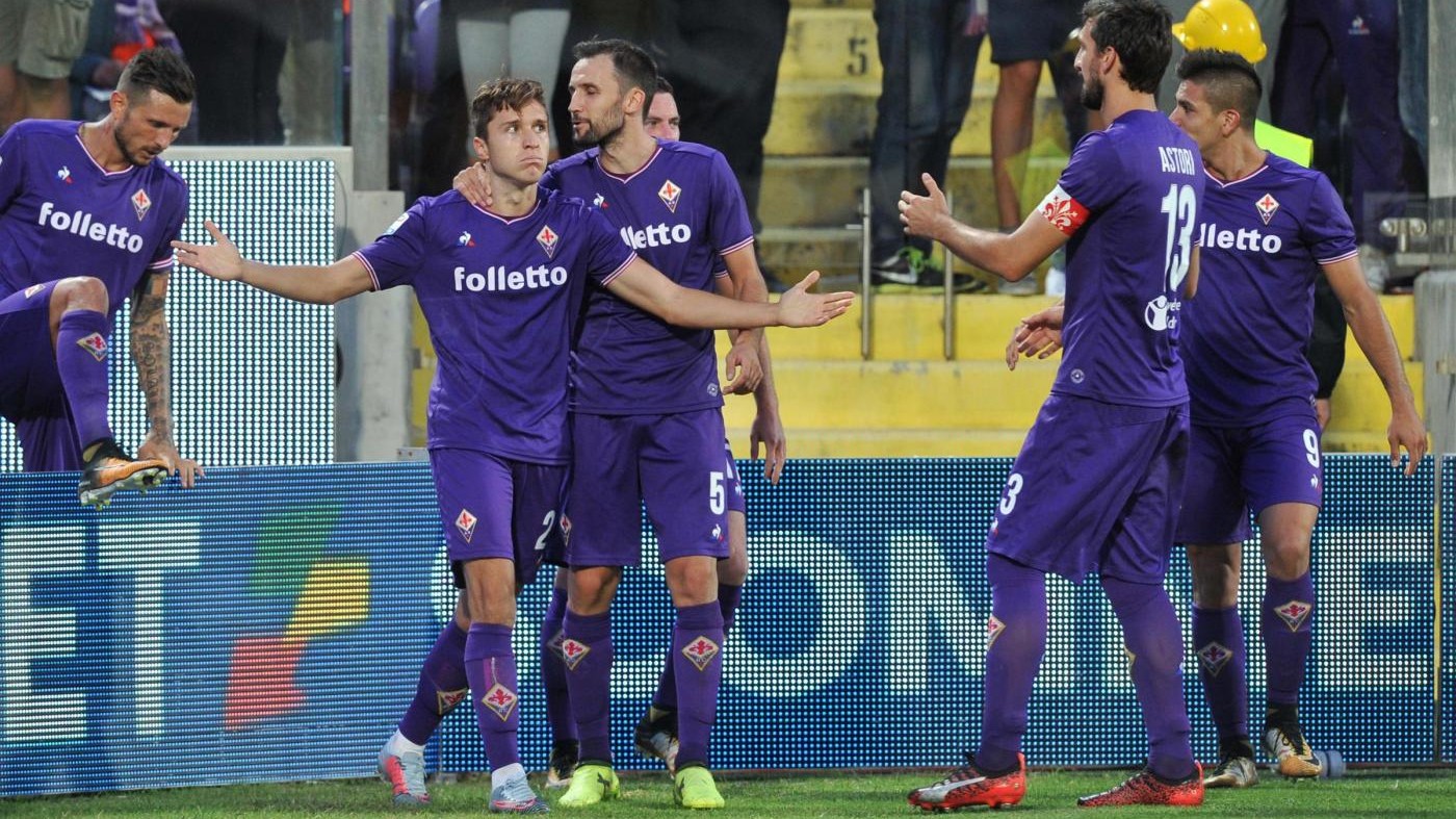 Serie A, Chiesa-Pezzella lanciano Fiorentina: Bologna ko