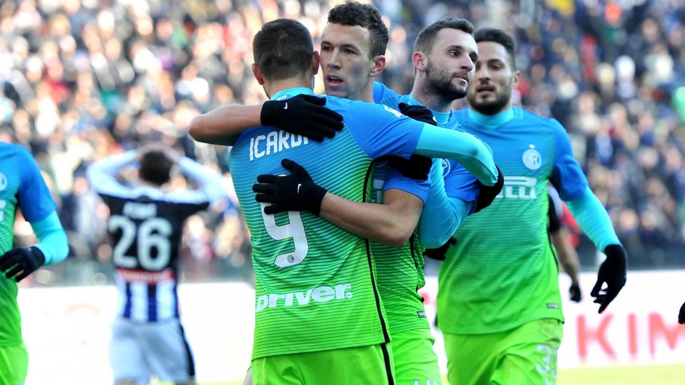 Serie A, Perisic risponde a Jankto: Udinese-Inter 1-2  /LIVE