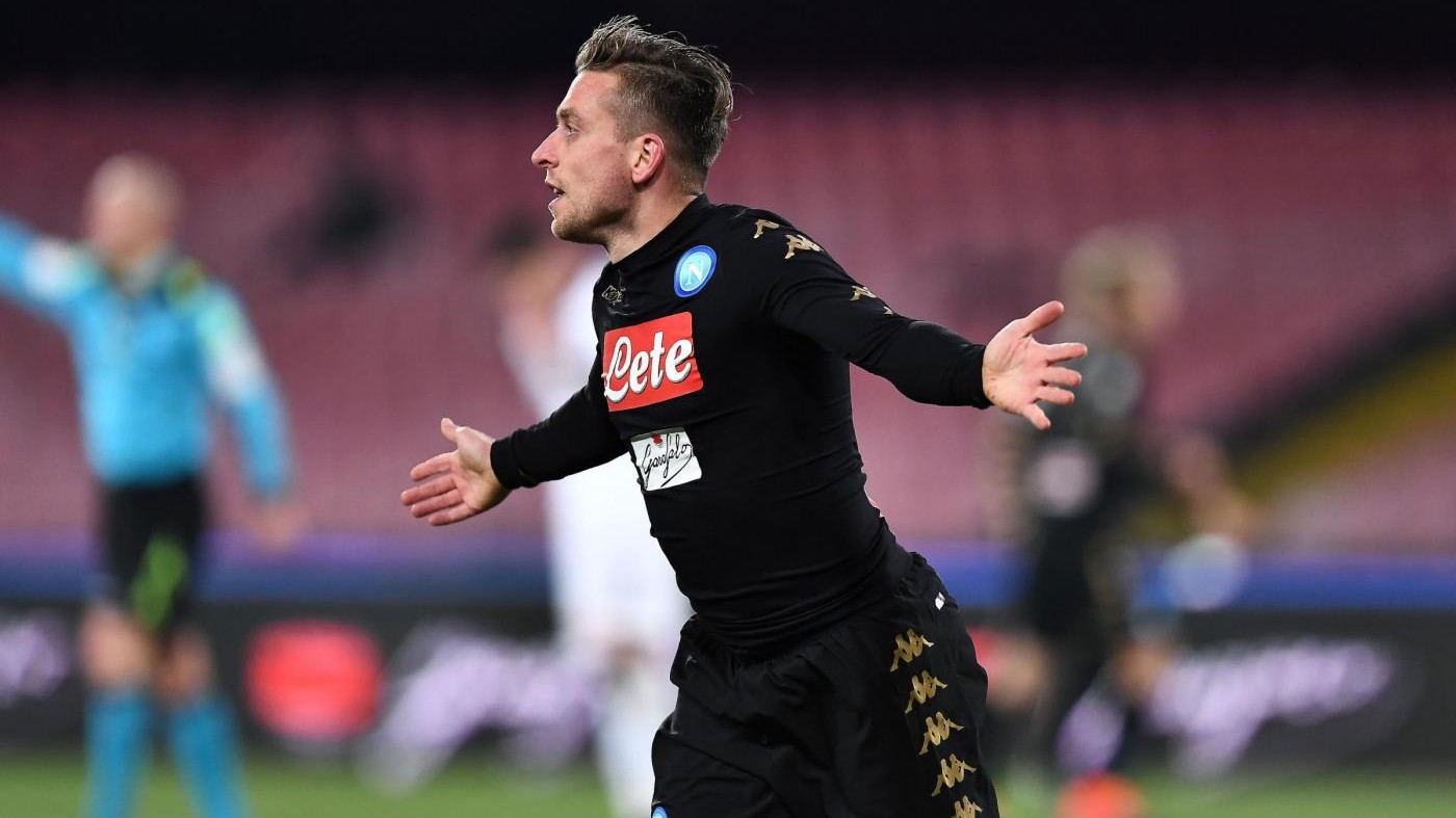 Giaccherini: Pensavo di giocare di più, ma a Napoli sto bene