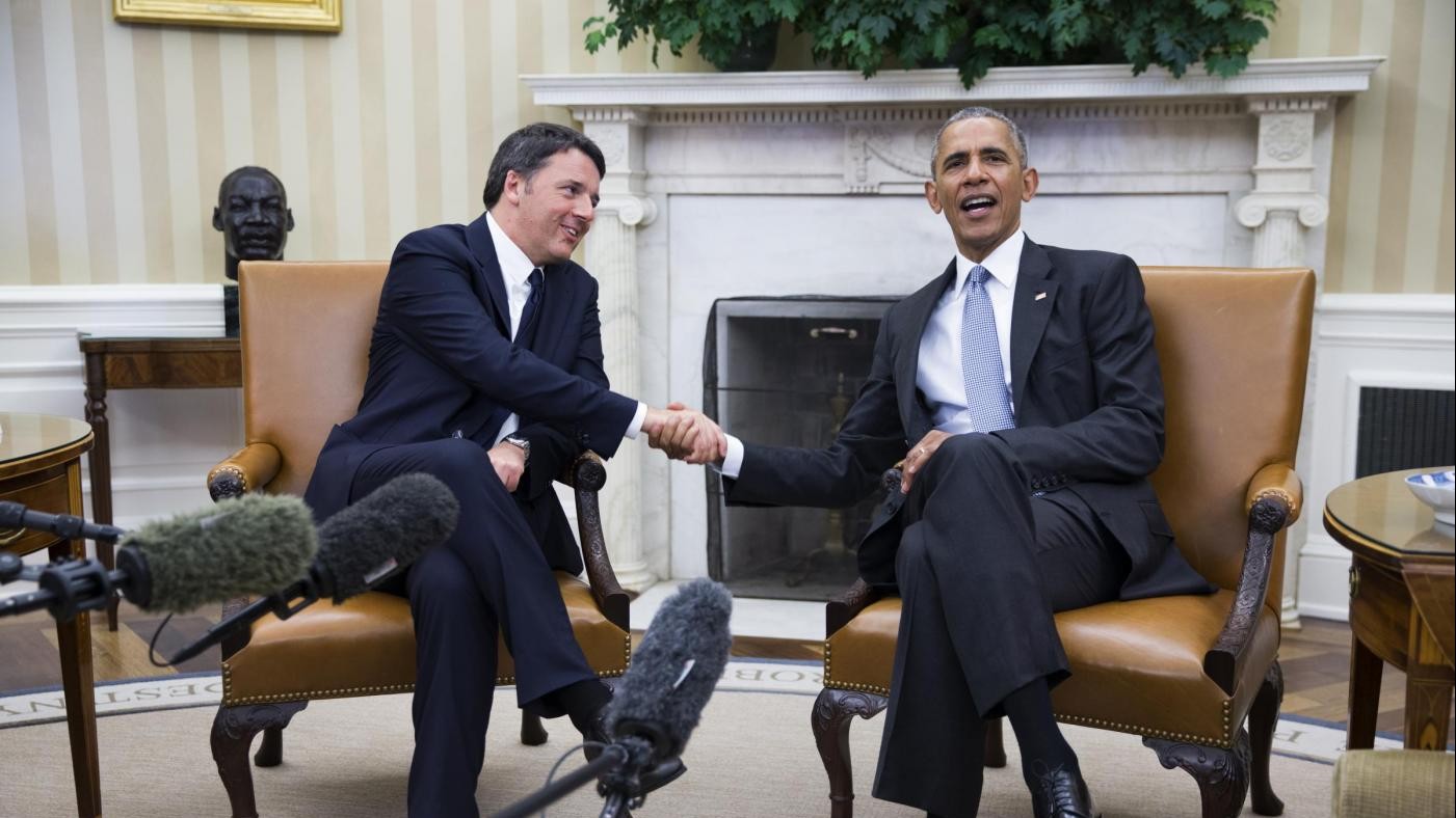 Renzi: Grazie, presidente Obama. Un privilegio lavorare insieme