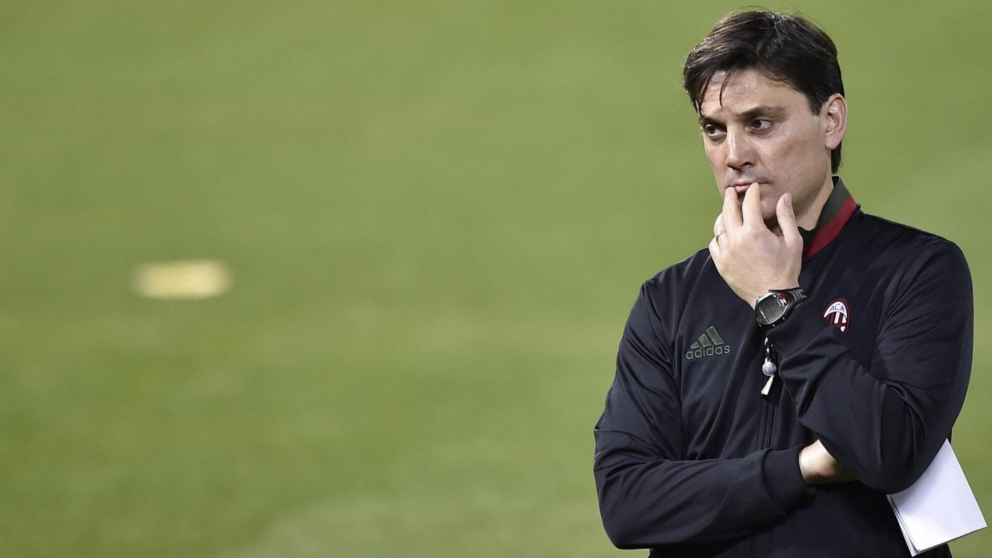 Milan, Montella: Teniamo a Coppa Italia, serve approccio da finale
