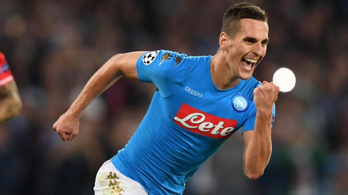 Napoli, domani l’ultimo controllo per Milik a Villa Stuart