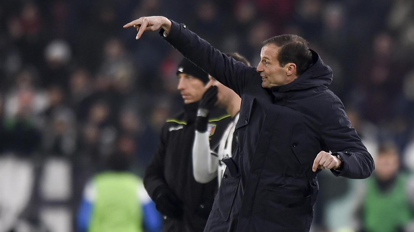 Allegri: Quando pensiamo di aver già vinto non siamo più Juve