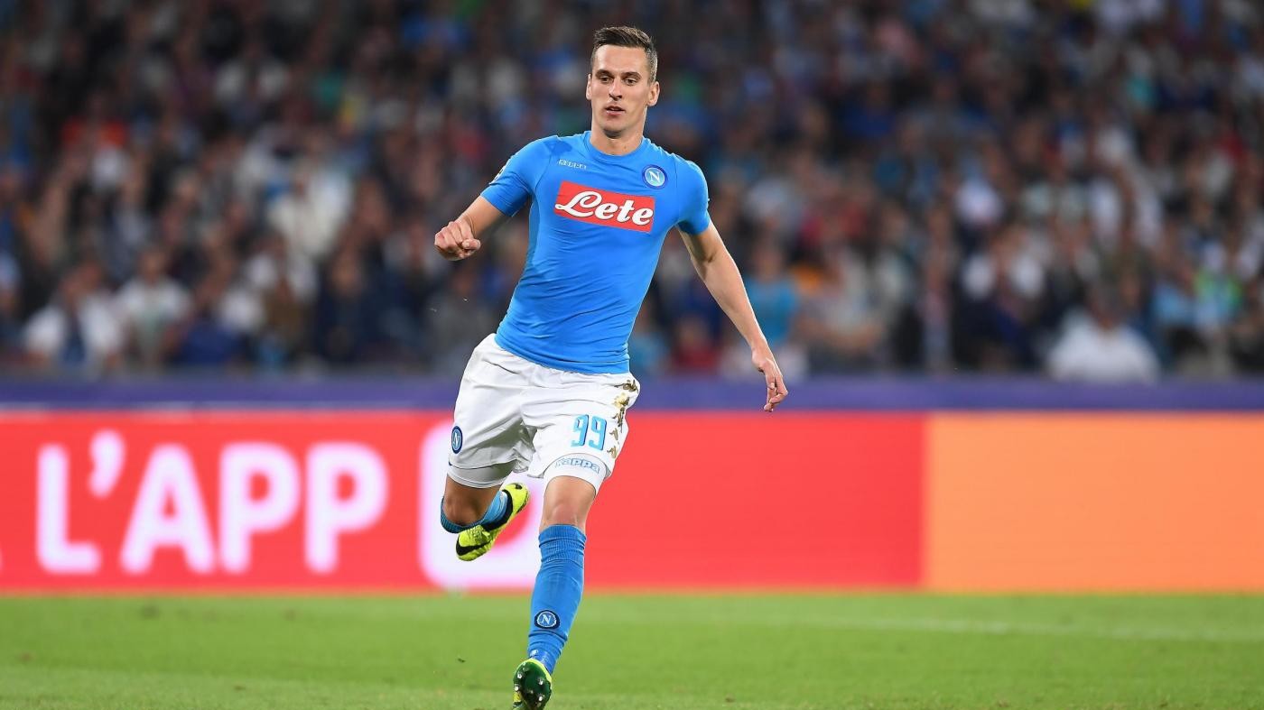 Napoli, Milik può tornare ad allenarsi con il gruppo