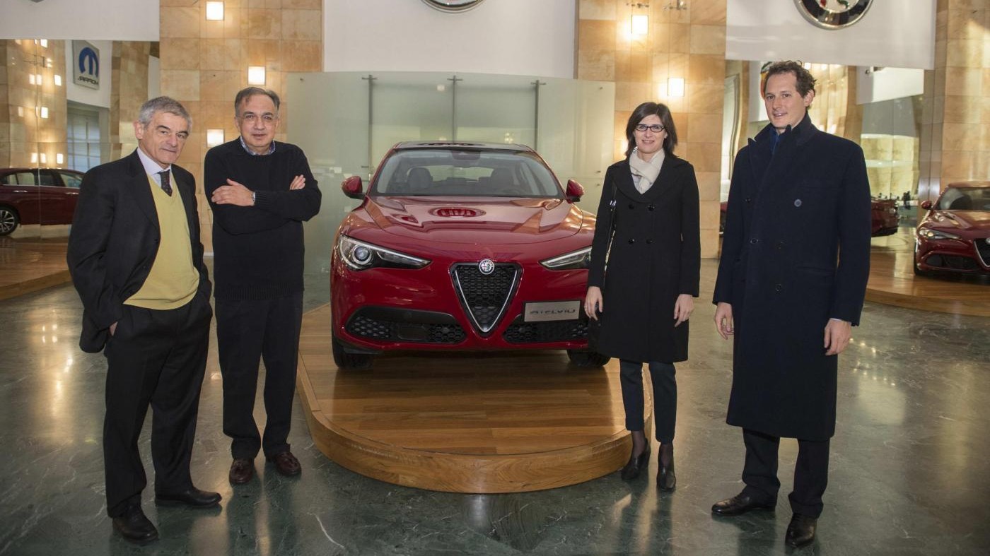 Chiamparino e Appendino visitano Mirafiori con Elkann e Marchionne