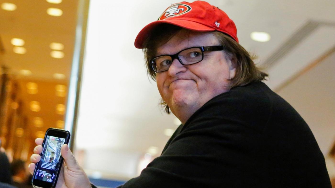 Michael Moore organizza protesta contro l’insediamento di Trump