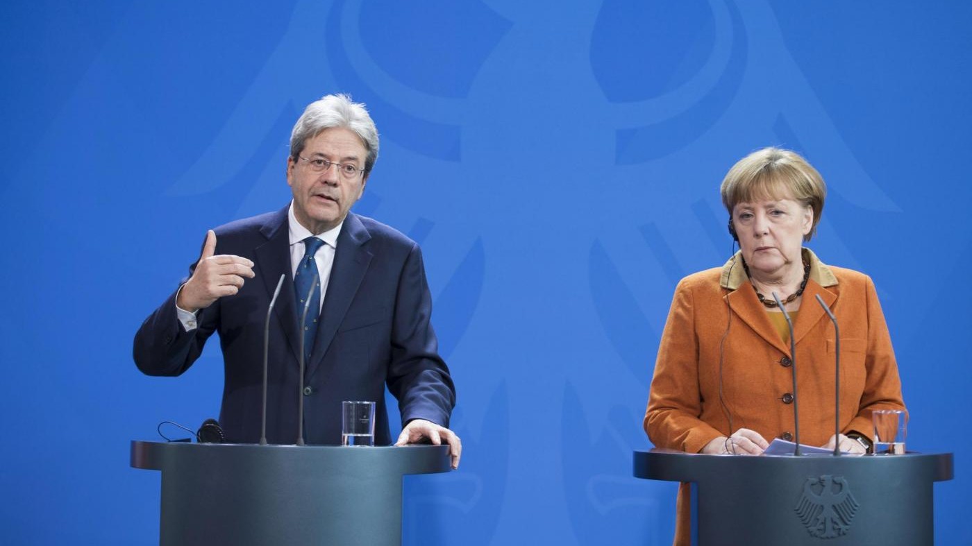 Ue, Gentiloni da Merkel: No a flessibilità a corrente alternata