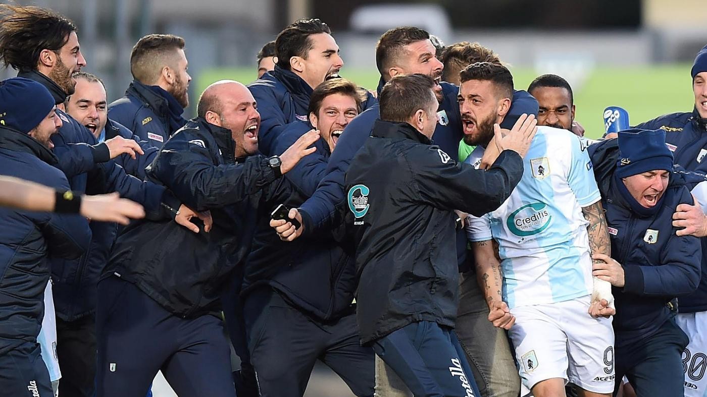 Serie B, Entella supera in rimonta Frosinone 2-1