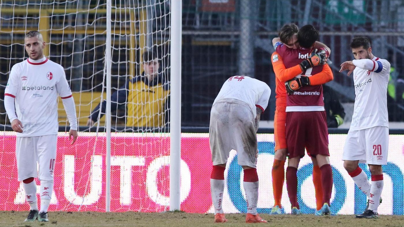 Serie B, vittoria del Cittadella: Bari ko 2-0