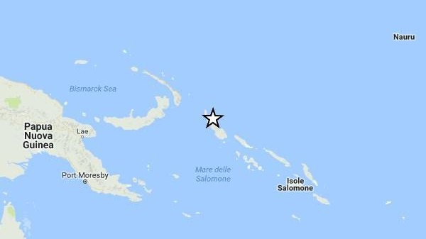 Scossa magnitudo 8 in Papua Nuova Guinea: basso rischio tsunami