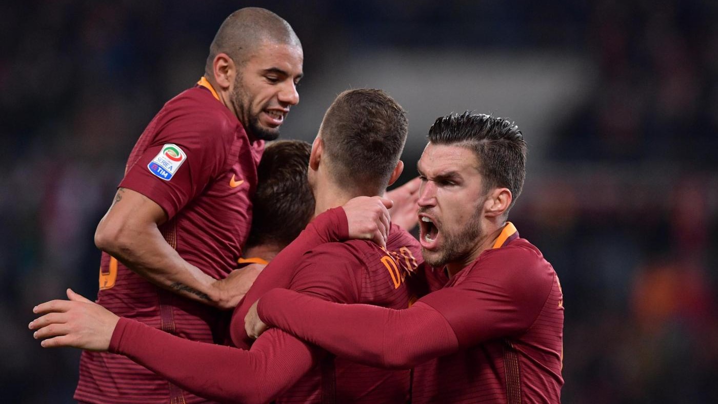 Serie A, Roma supera Cagliari 1-0: decide Dzeko