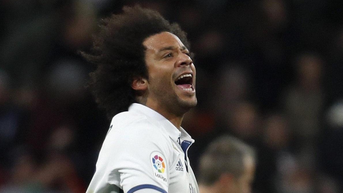 Real Madrid: Marcelo fuori un mese, salterà la sfida con il Napoli