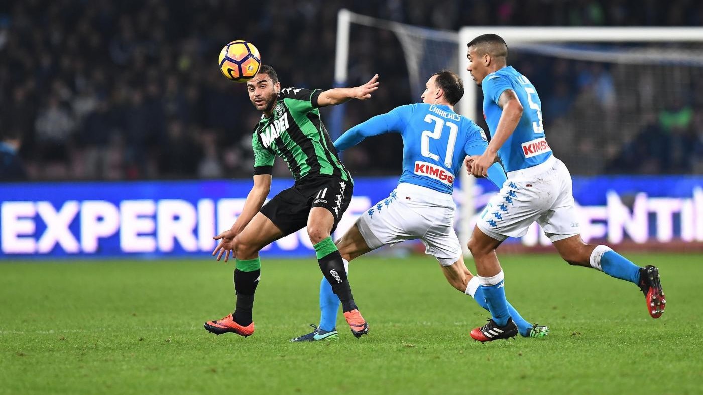 FOTO Insigne illude Napoli, poi Defrel pareggia per il Sassuolo