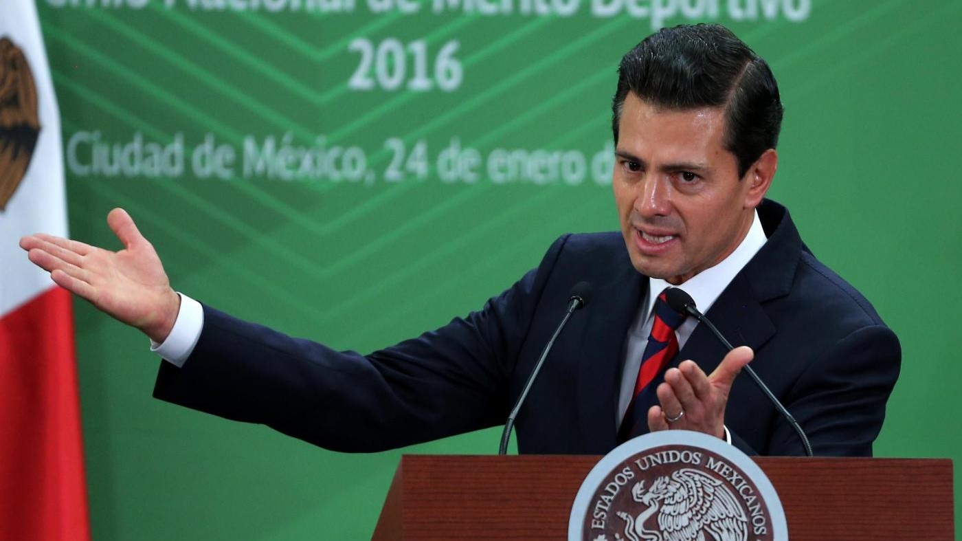 Peña Nieto: Il Messico non pagherà il muro di Trump