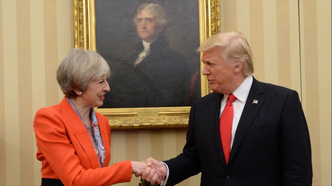 Trump riceve May alla Casa Bianca: Nostre relazioni mai così forti