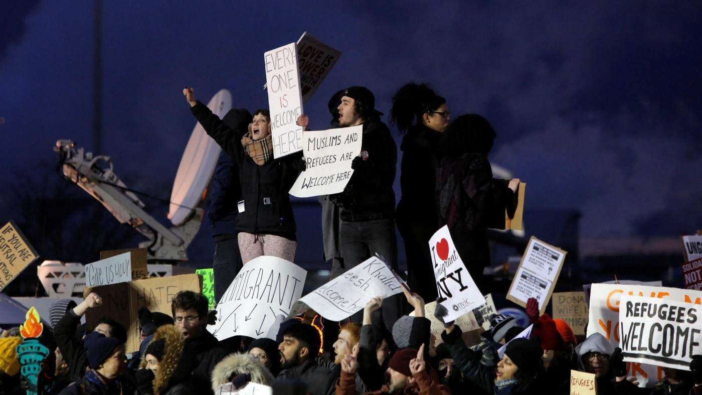Immigrazione, via a proteste in tutti gli Usa contro Trump