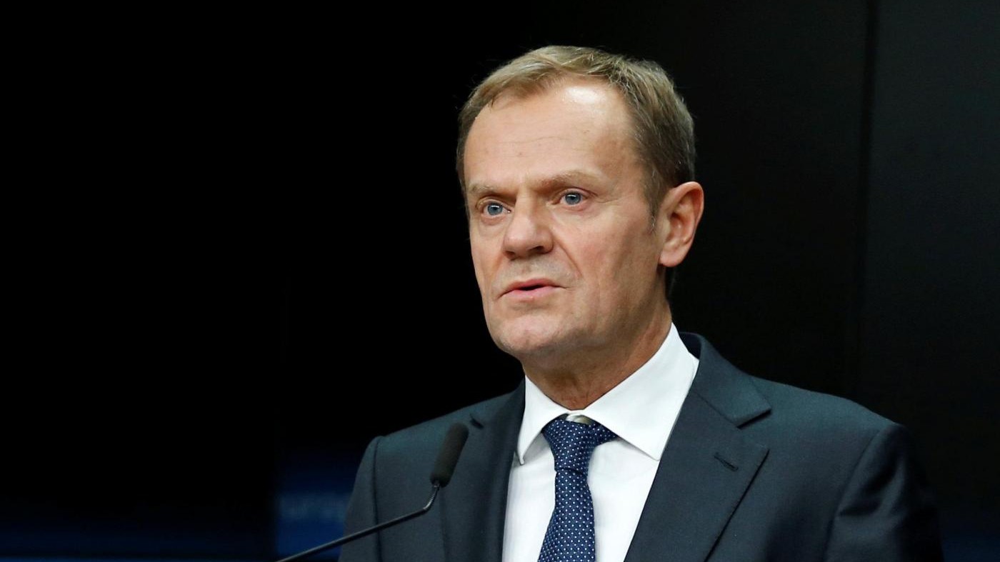L’appello di Tusk: L’Ue alzi una voce unita contro minaccia Trump