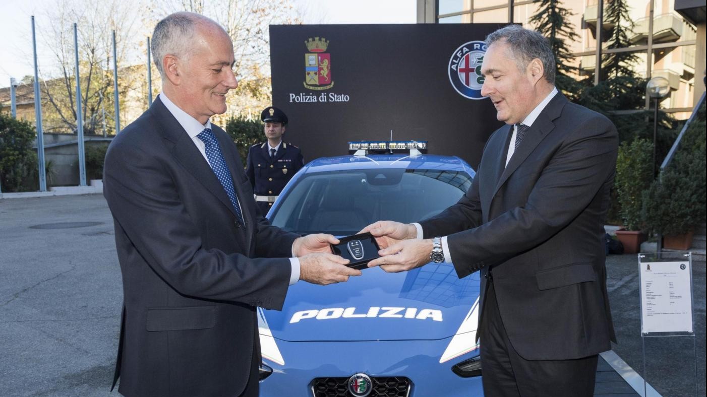 FOTO Nuove vetture di FCA alla Polizia di Stato