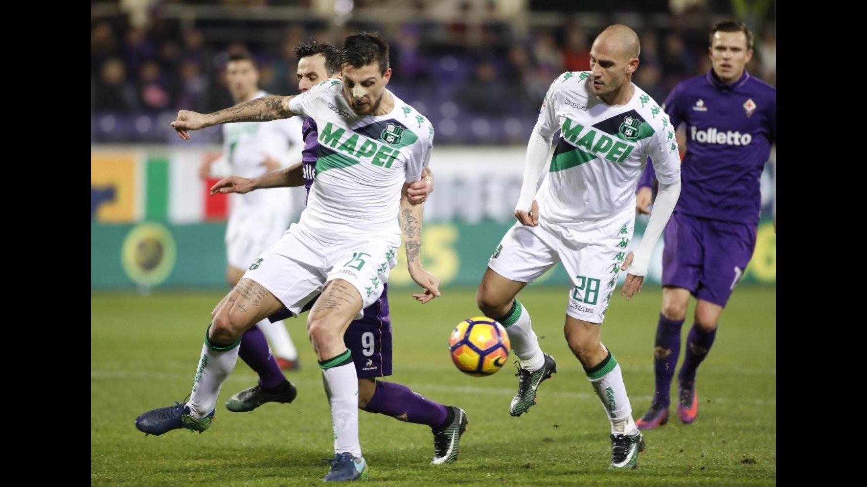 FOTO Fiorentina-Sassuolo 2-1 il finale