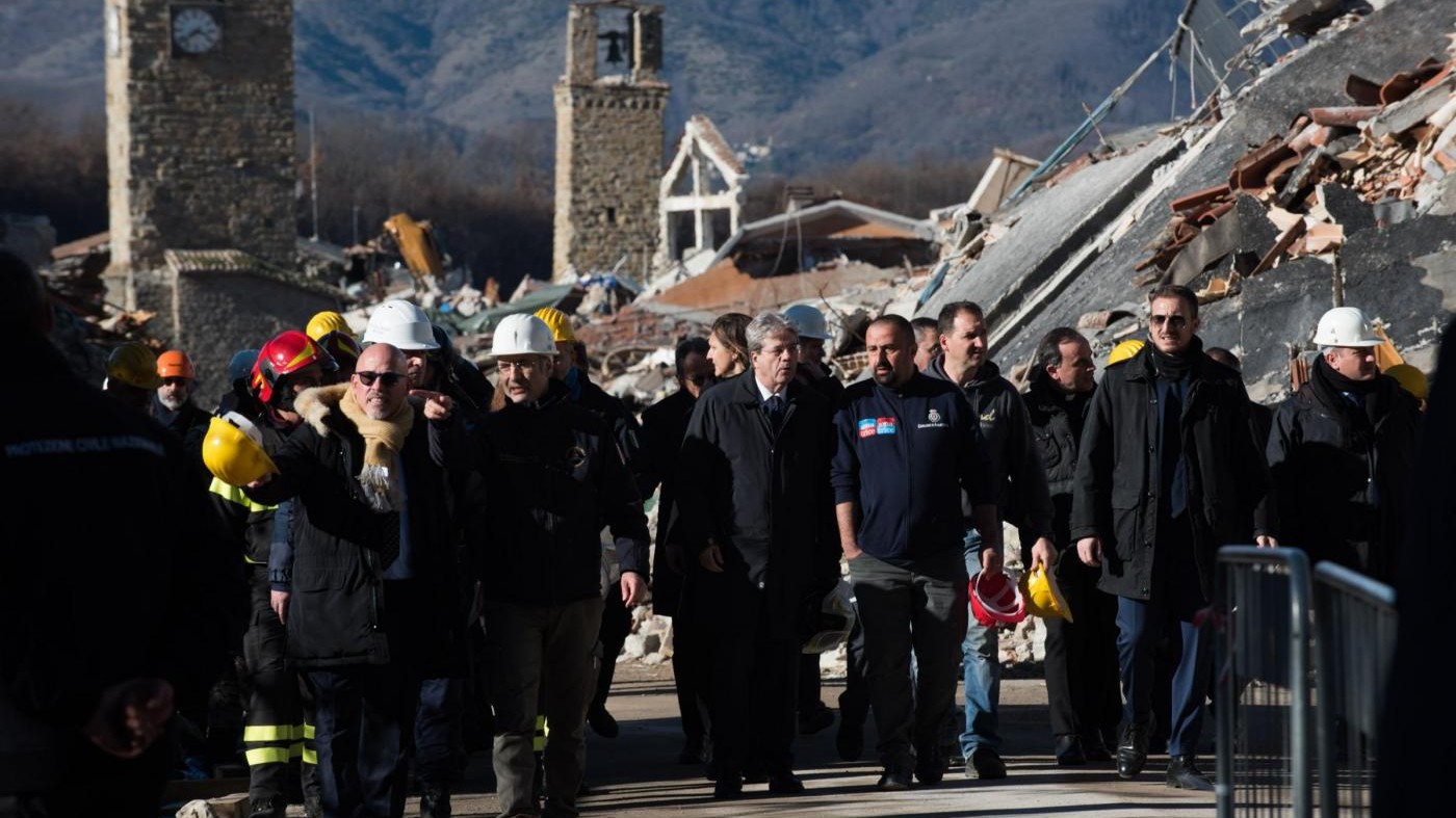 Terremoto, Gentiloni: Abbiamo chiesto a Ue un miliardo in più