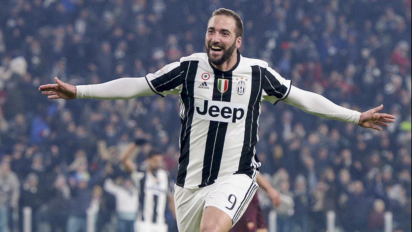 FOTO Juventus-Roma 1-0, Higuain lancia la fuga