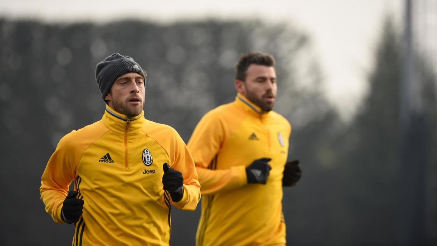Juve, i convocati per l’Inter, recuperati Marchisio e Barzagli