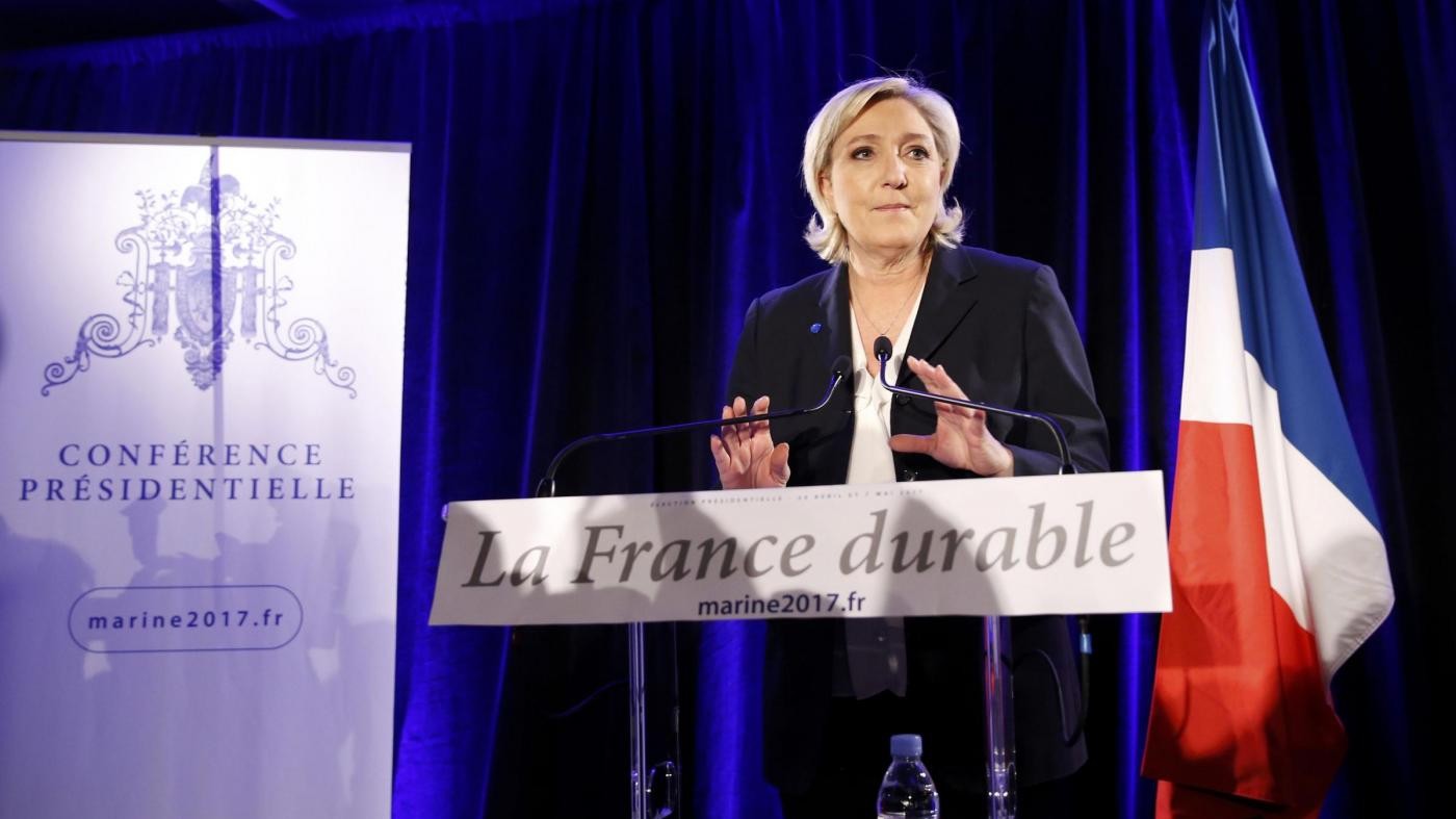 La sfida di Le Pen: Se vinco io, Francia via dalla Ue e dalla Nato