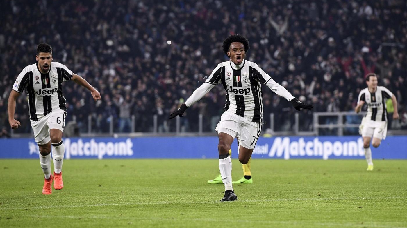 Serie A, la Juve supera l’Inter grazie a una magia di Cuadrado