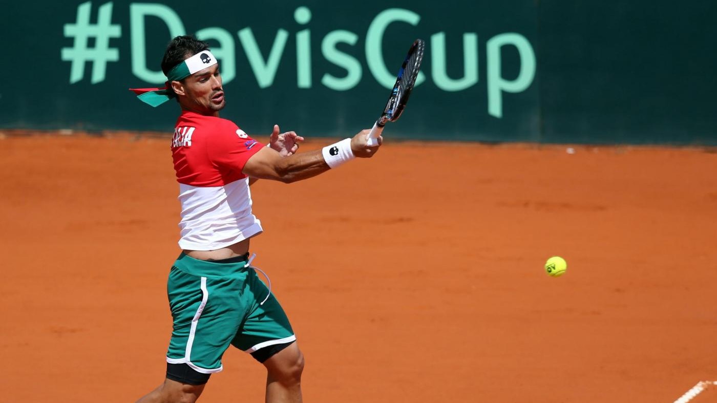 Coppa Davis, l’Italia va ai quarti: Fognini batte Pella al 5° set